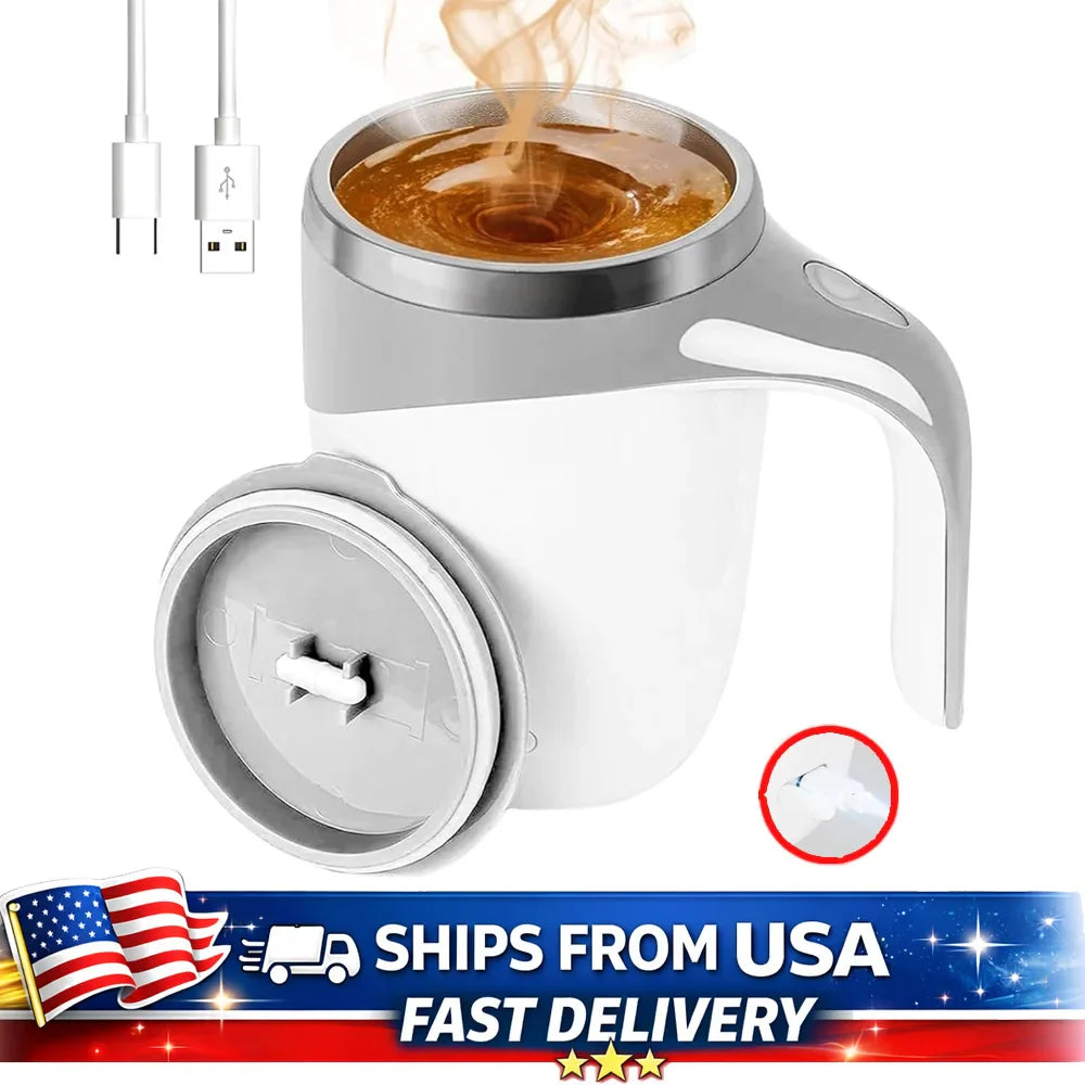 Magic Stirring Coffee Mug