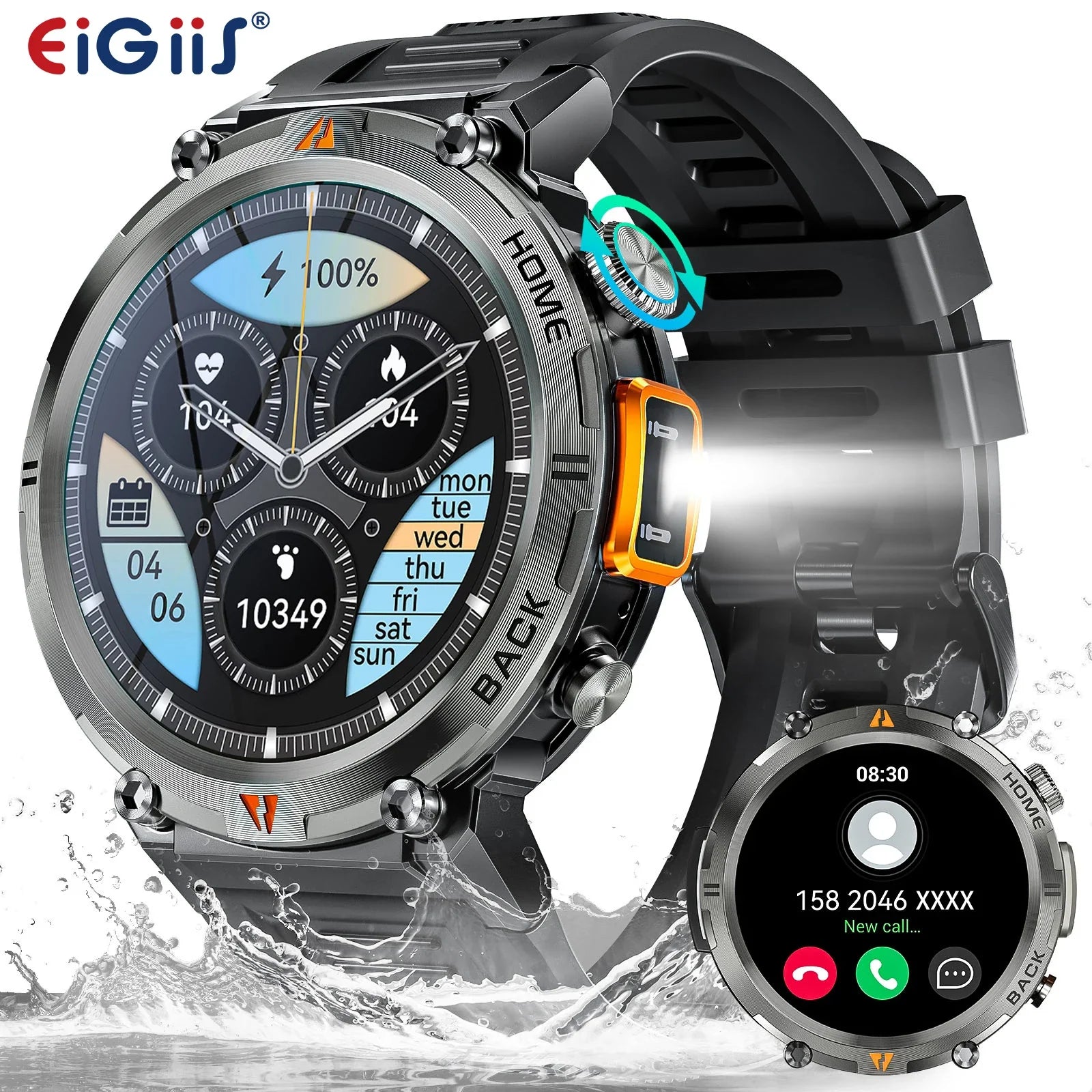 EIGIIS Smartwatch for Men